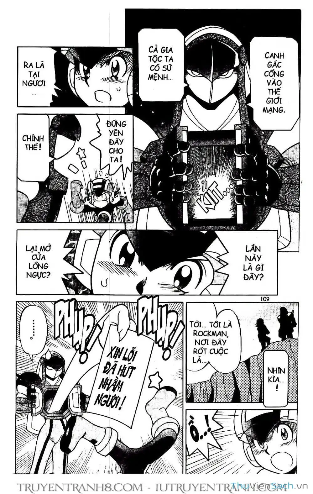 Truyện Tranh Rockman Chiến Binh Thế Giới Ảo trang 4