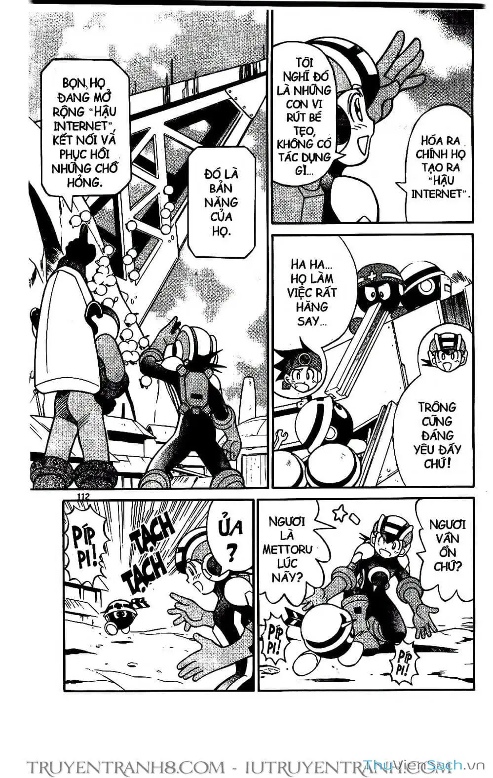 Truyện Tranh Rockman Chiến Binh Thế Giới Ảo trang 4