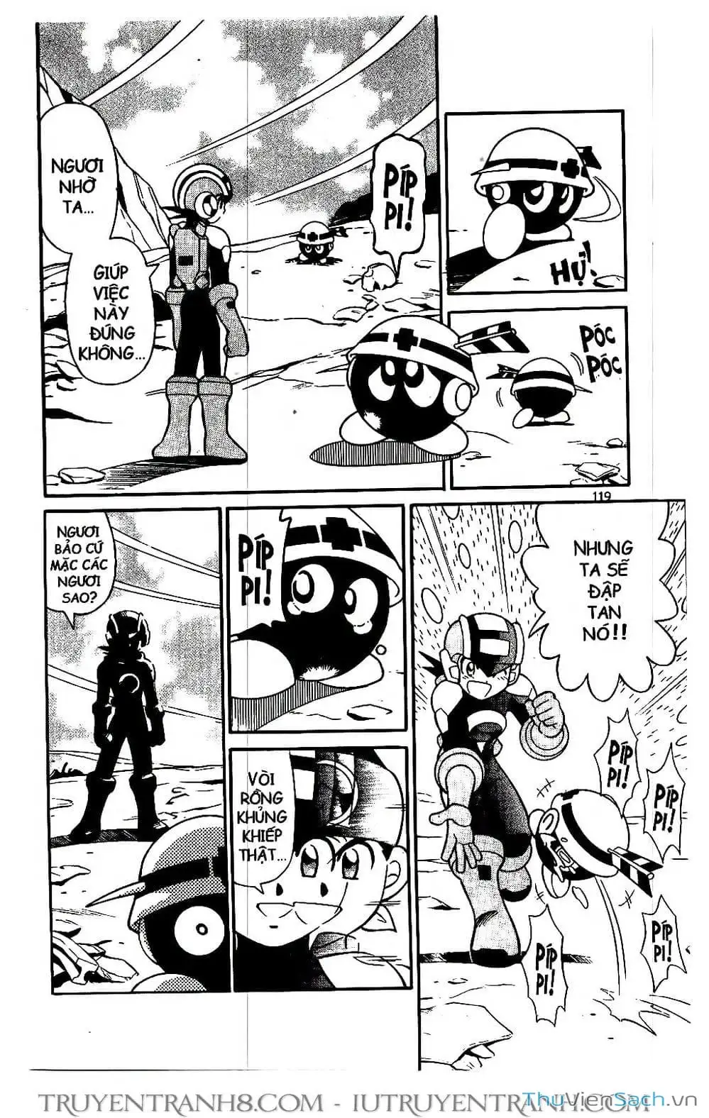 Truyện Tranh Rockman Chiến Binh Thế Giới Ảo trang 4