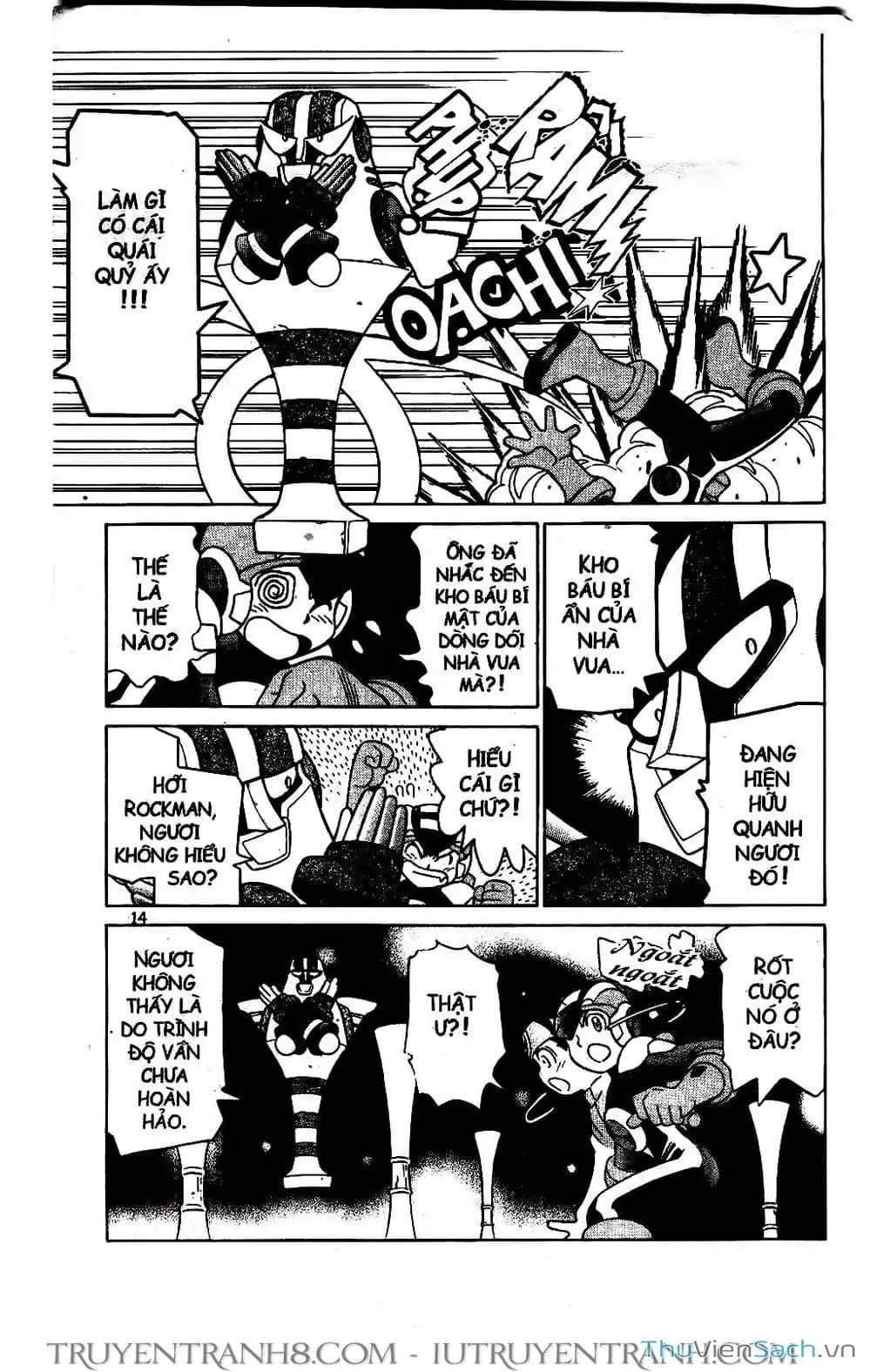 Truyện Tranh Rockman Chiến Binh Thế Giới Ảo trang 4