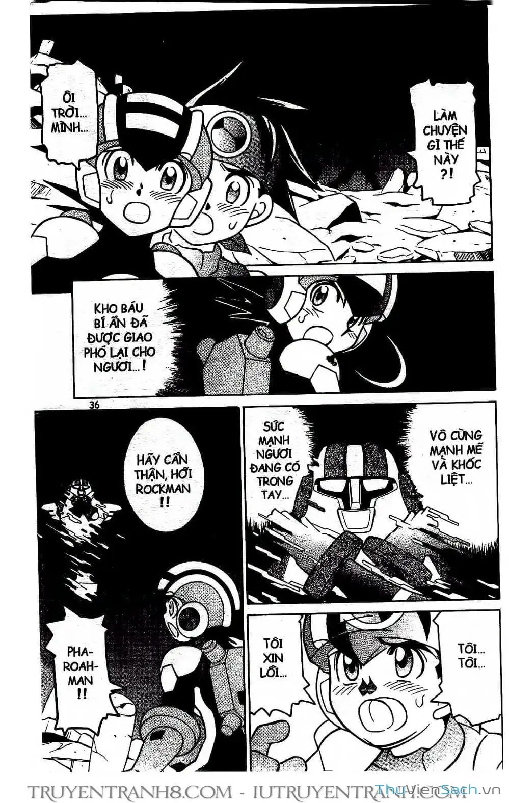 Truyện Tranh Rockman Chiến Binh Thế Giới Ảo trang 4