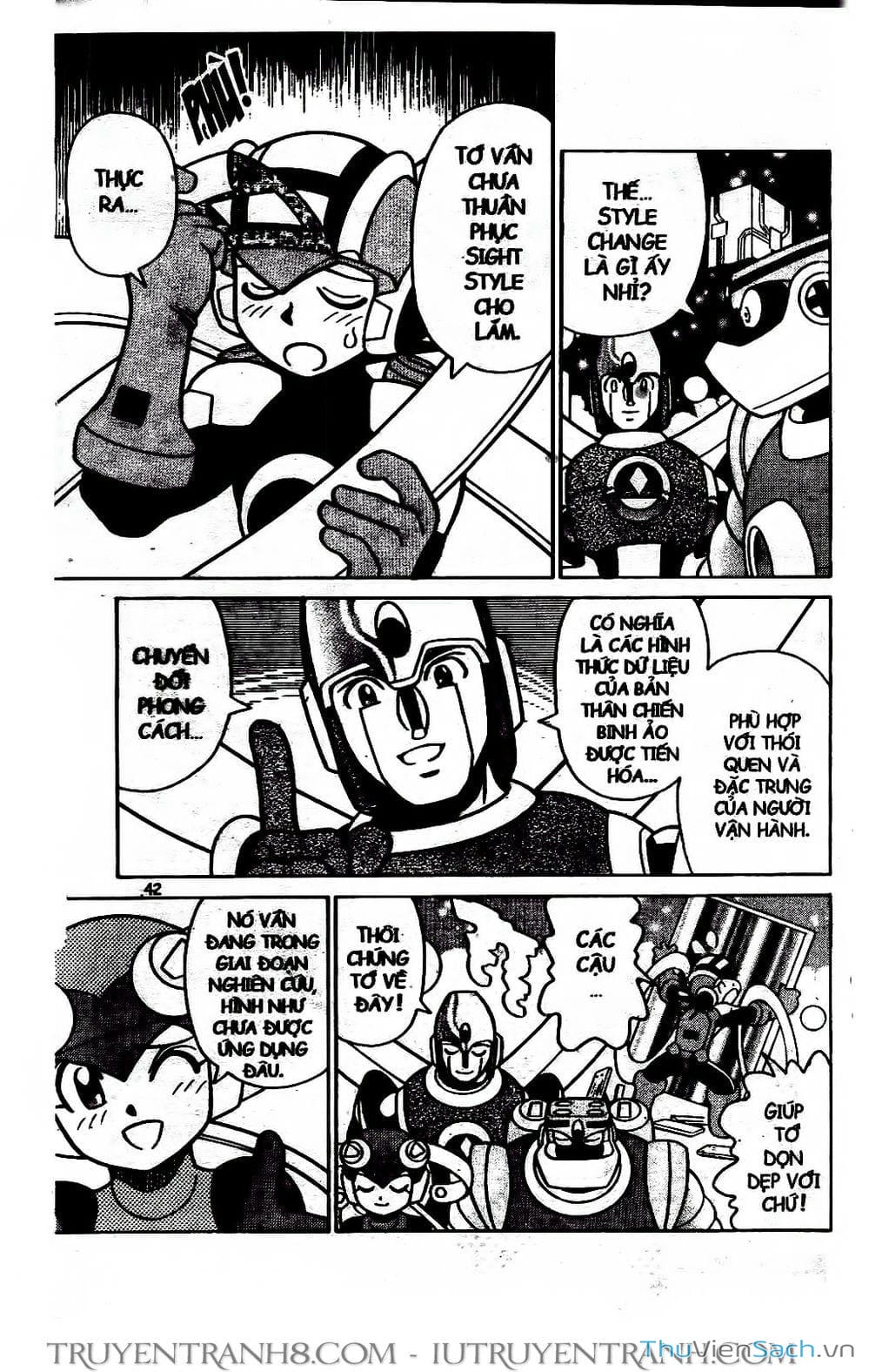 Truyện Tranh Rockman Chiến Binh Thế Giới Ảo trang 4