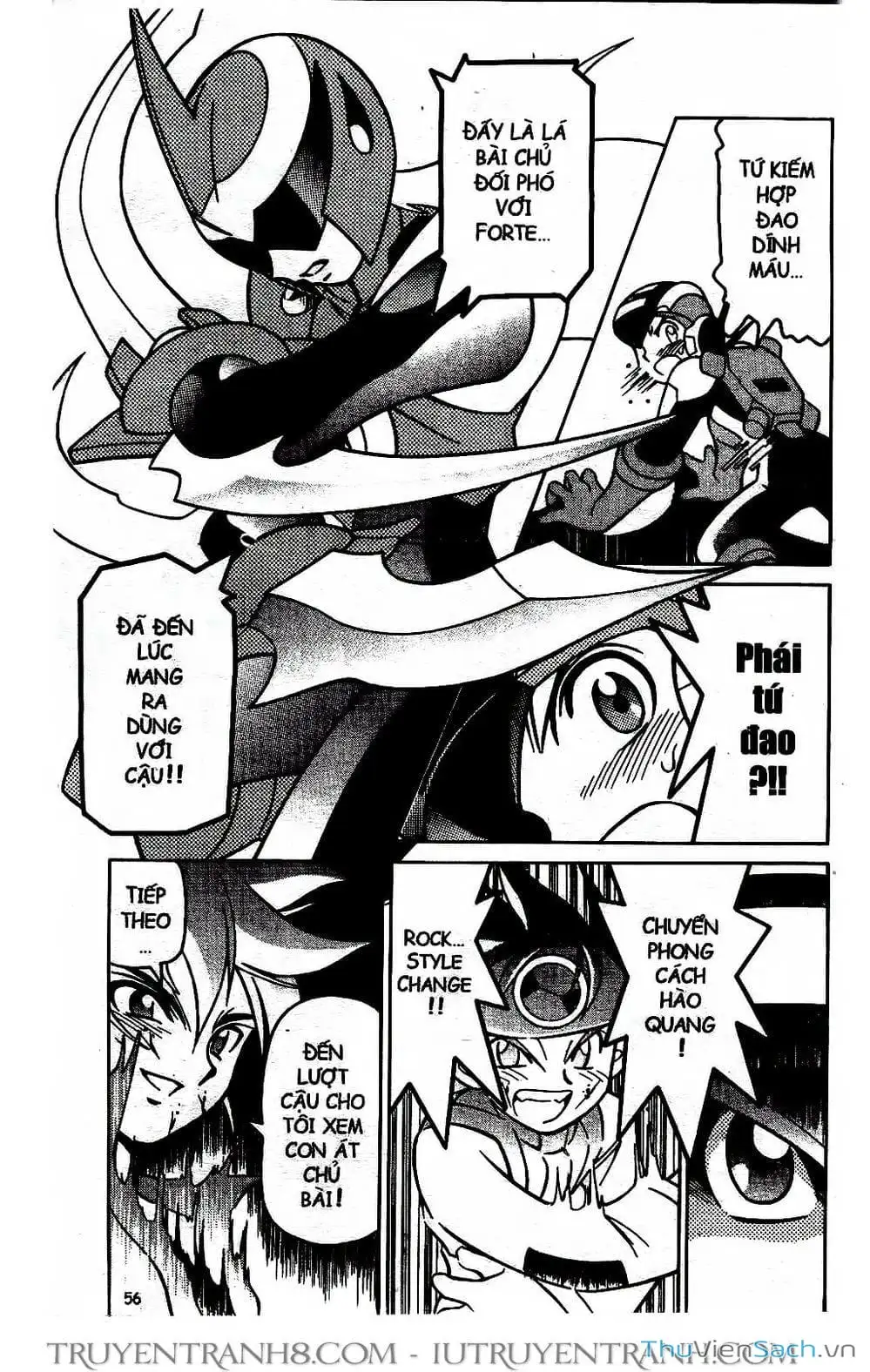 Truyện Tranh Rockman Chiến Binh Thế Giới Ảo trang 4