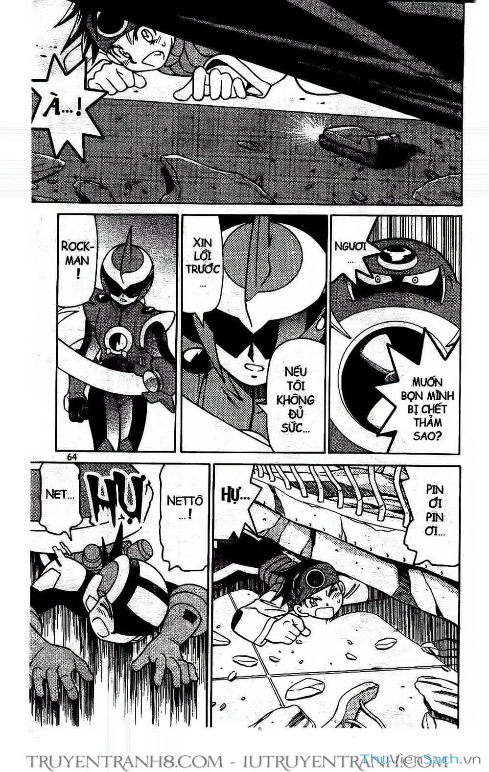 Truyện Tranh Rockman Chiến Binh Thế Giới Ảo trang 4
