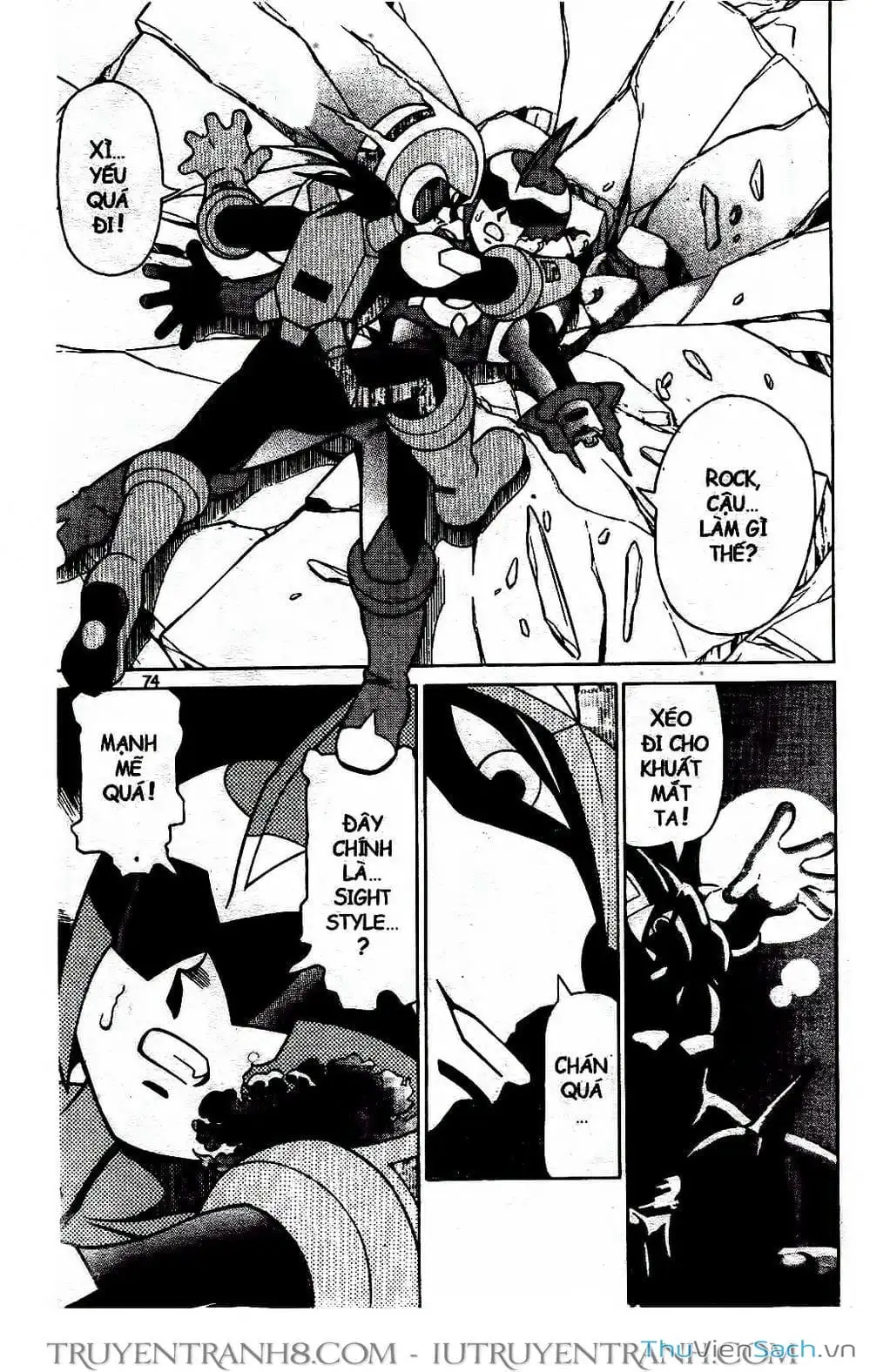 Truyện Tranh Rockman Chiến Binh Thế Giới Ảo trang 4