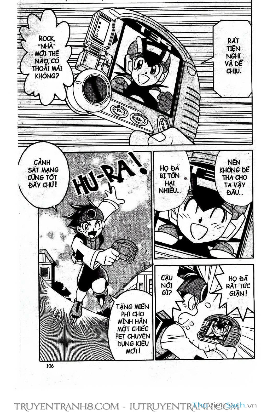 Truyện Tranh Rockman Chiến Binh Thế Giới Ảo trang 4