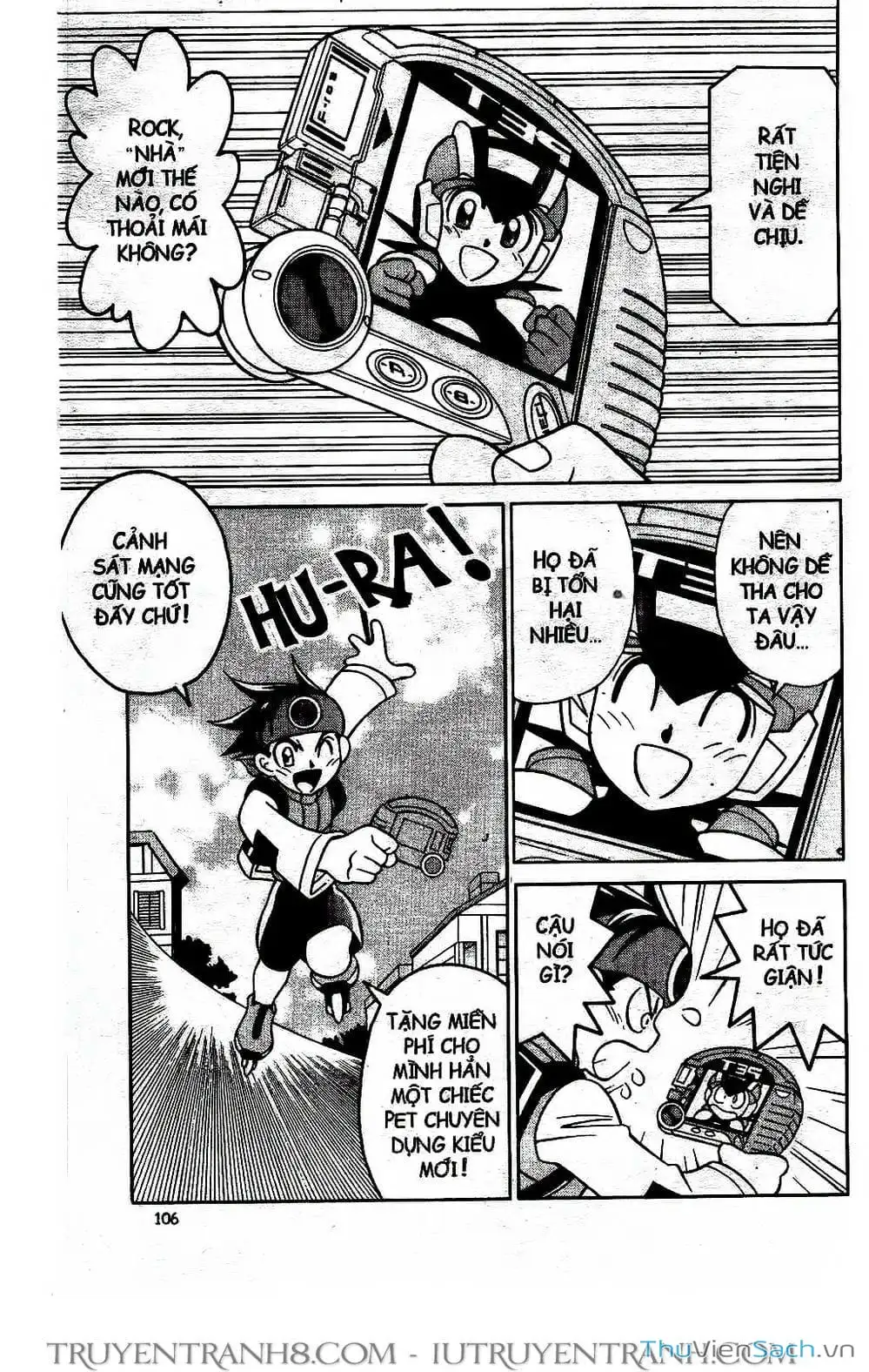 Truyện Tranh Rockman Chiến Binh Thế Giới Ảo trang 4