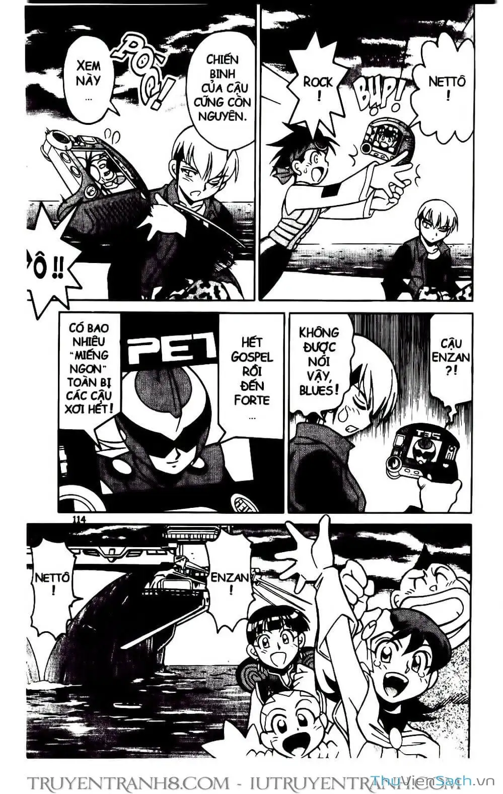 Truyện Tranh Rockman Chiến Binh Thế Giới Ảo trang 4