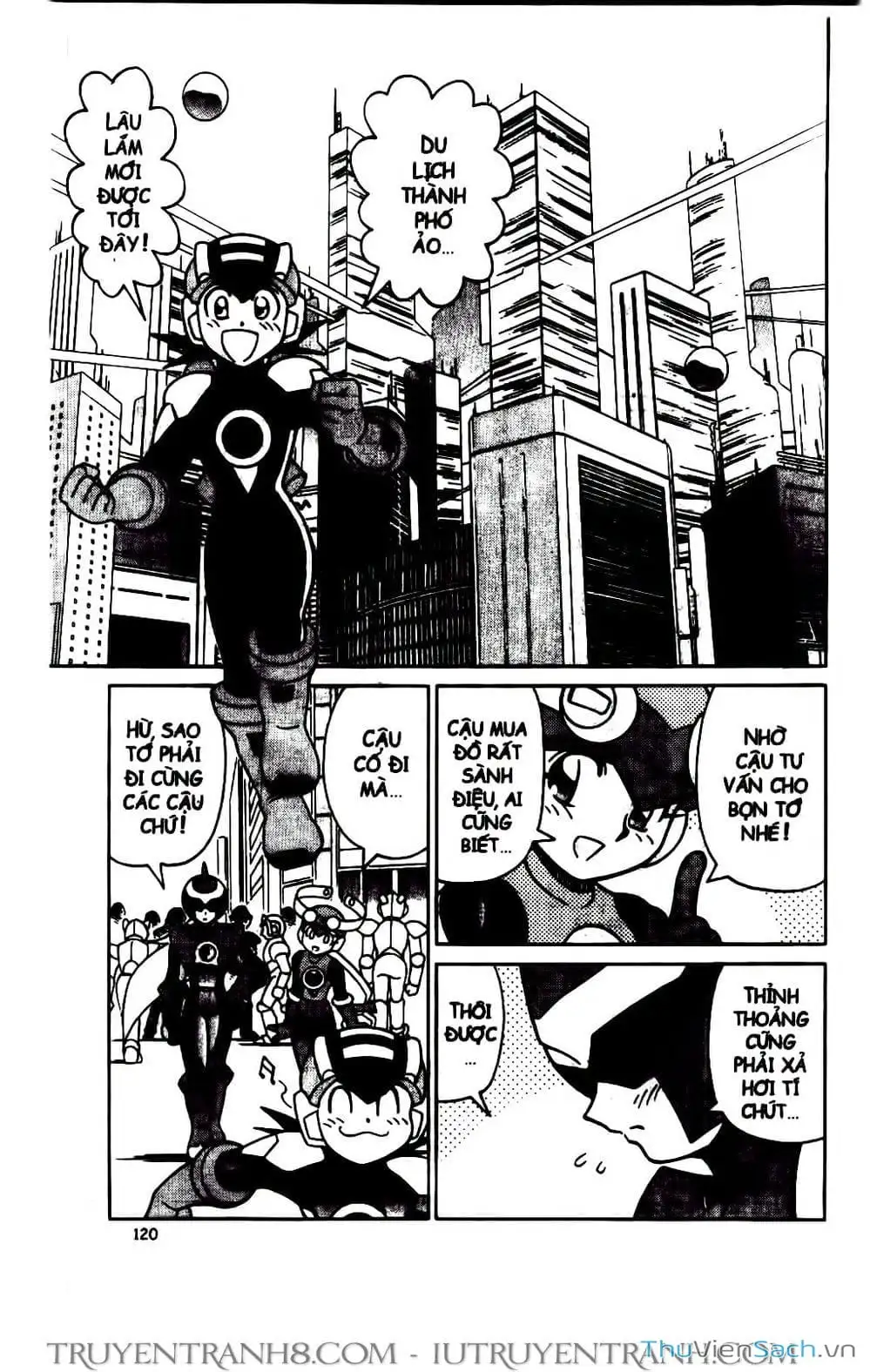 Truyện Tranh Rockman Chiến Binh Thế Giới Ảo trang 4