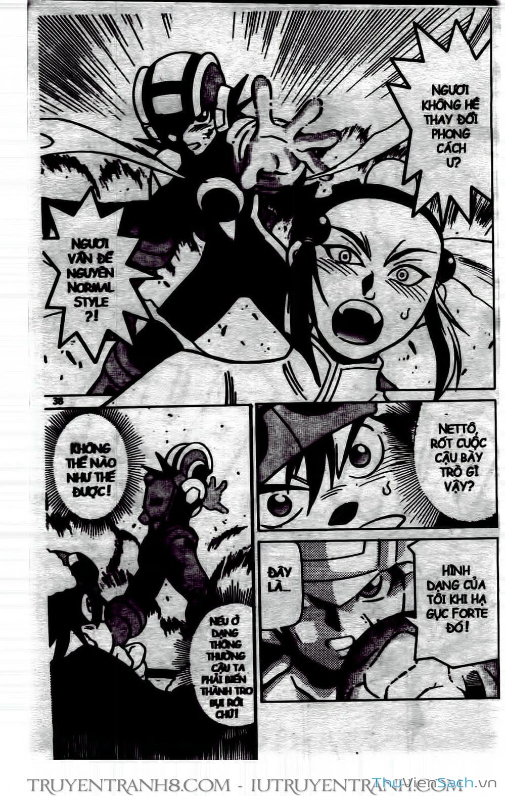 Truyện Tranh Rockman Chiến Binh Thế Giới Ảo trang 4