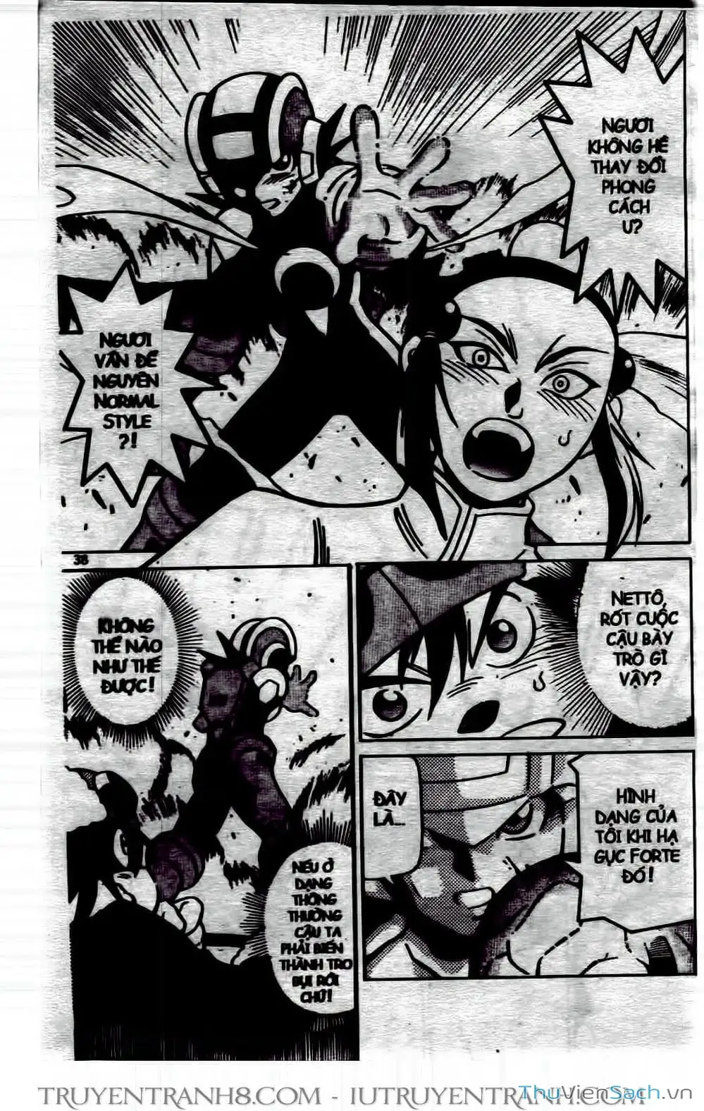 Truyện Tranh Rockman Chiến Binh Thế Giới Ảo trang 4