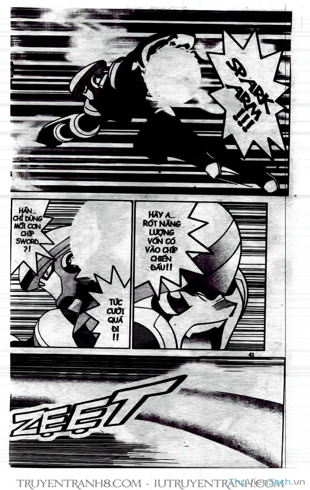 Truyện Tranh Rockman Chiến Binh Thế Giới Ảo trang 4