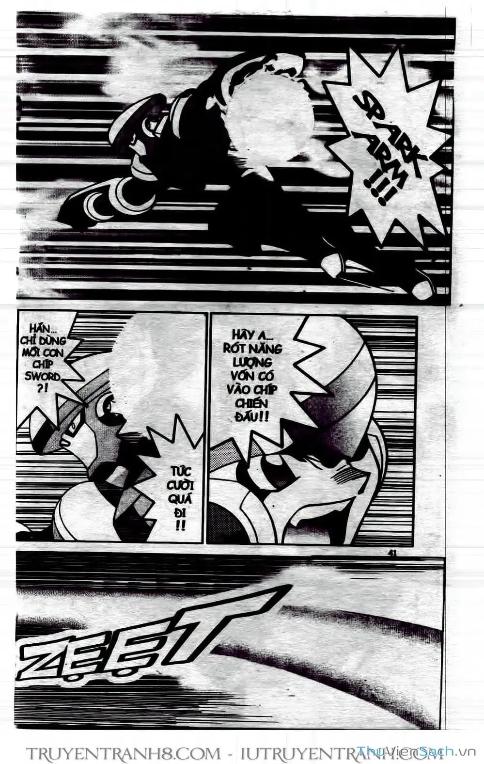 Truyện Tranh Rockman Chiến Binh Thế Giới Ảo trang 4