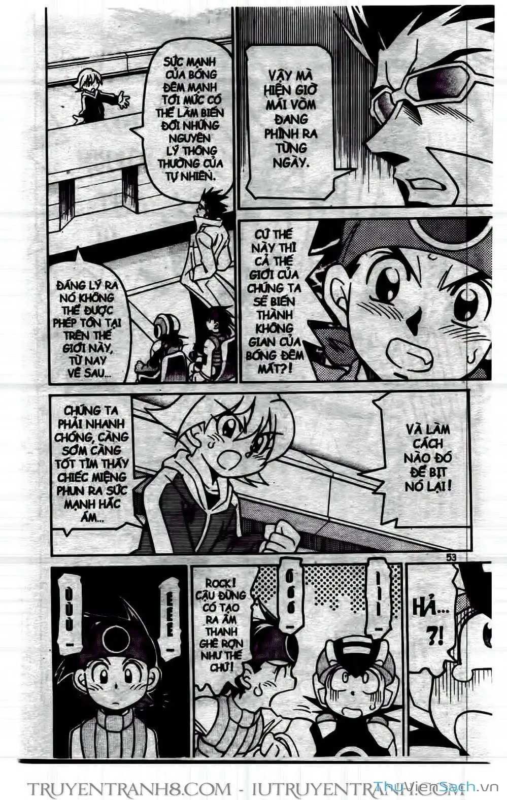 Truyện Tranh Rockman Chiến Binh Thế Giới Ảo trang 4