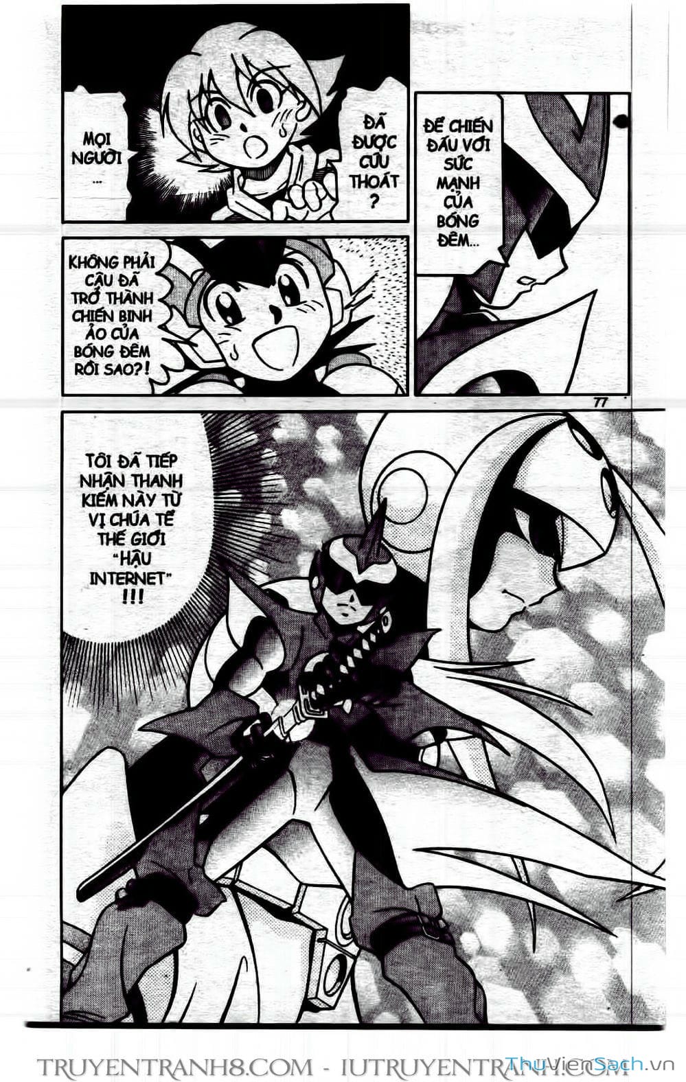 Truyện Tranh Rockman Chiến Binh Thế Giới Ảo trang 4