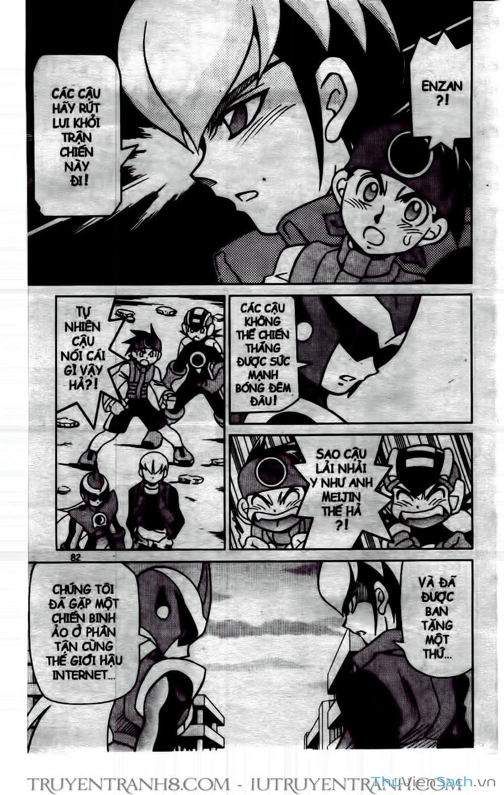 Truyện Tranh Rockman Chiến Binh Thế Giới Ảo trang 4