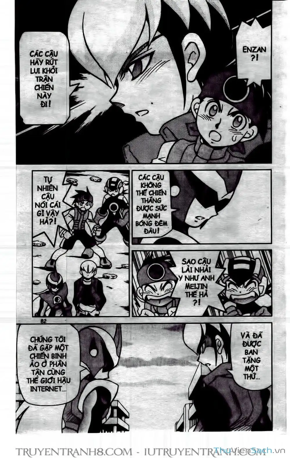 Truyện Tranh Rockman Chiến Binh Thế Giới Ảo trang 4