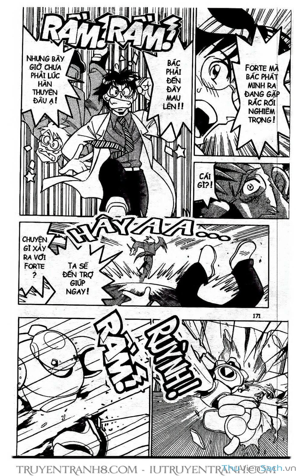 Truyện Tranh Rockman Chiến Binh Thế Giới Ảo trang 4