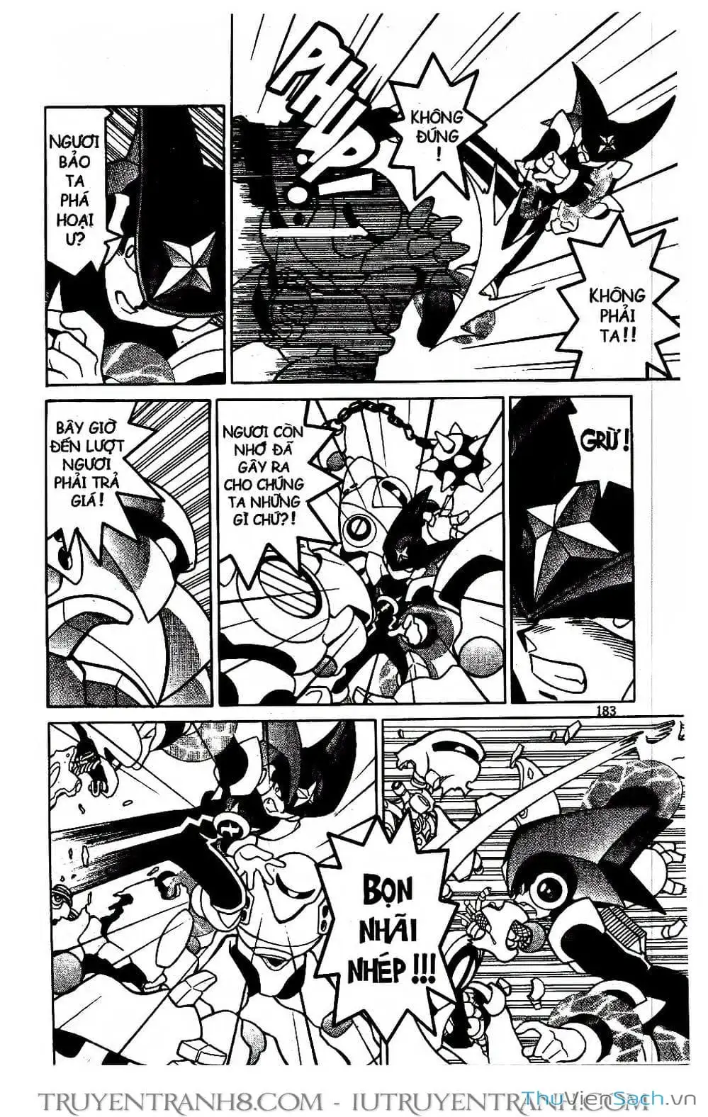 Truyện Tranh Rockman Chiến Binh Thế Giới Ảo trang 4