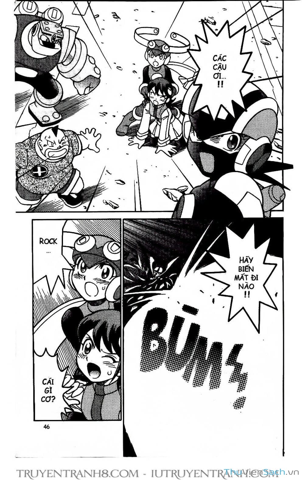 Truyện Tranh Rockman Chiến Binh Thế Giới Ảo trang 4