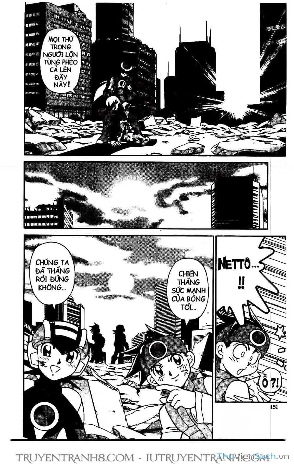 Truyện Tranh Rockman Chiến Binh Thế Giới Ảo trang 4