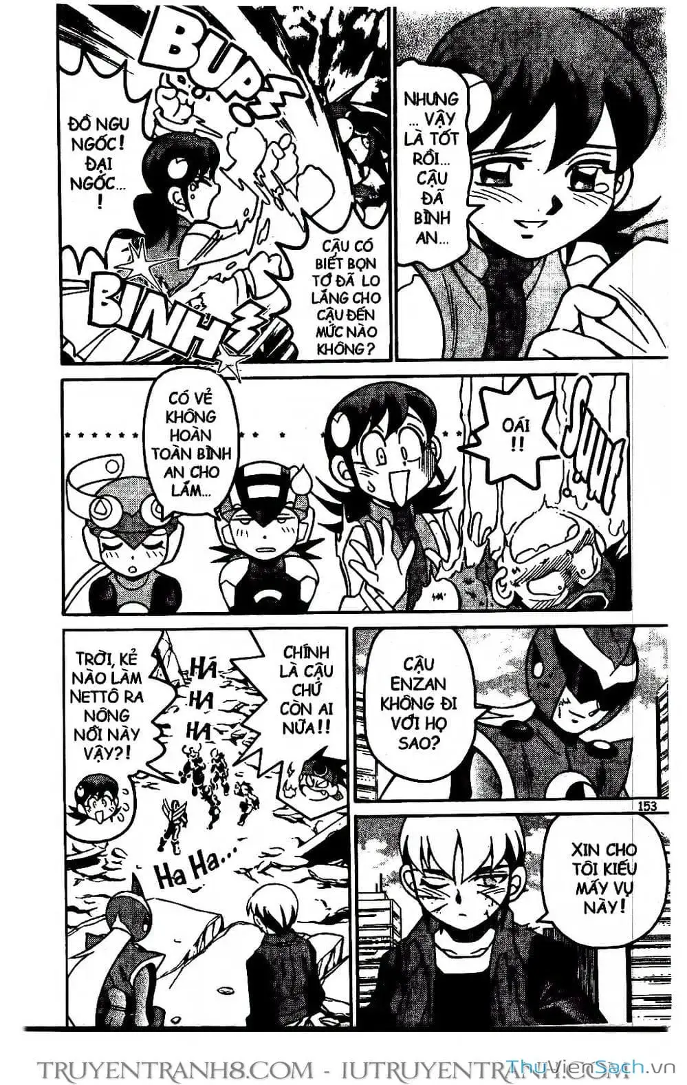 Truyện Tranh Rockman Chiến Binh Thế Giới Ảo trang 4