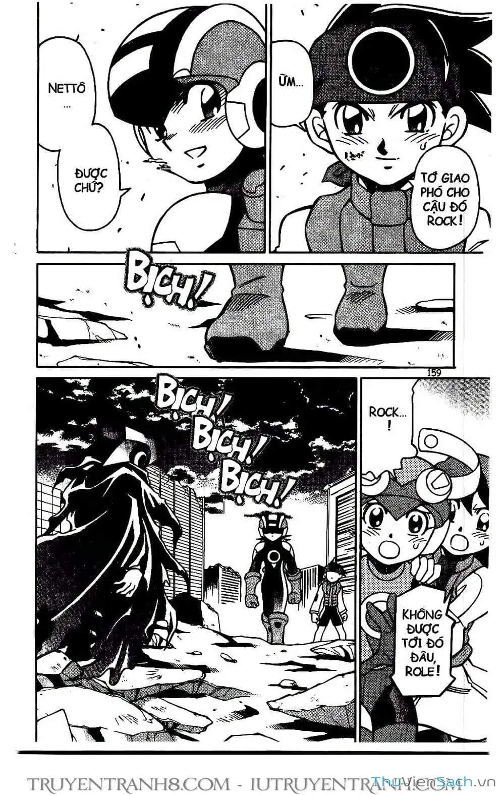 Truyện Tranh Rockman Chiến Binh Thế Giới Ảo trang 4