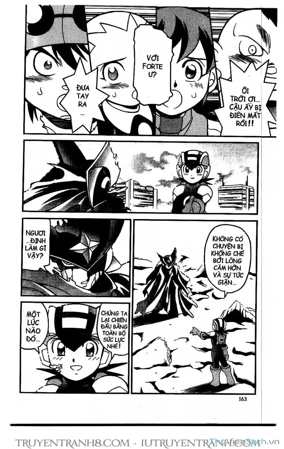 Truyện Tranh Rockman Chiến Binh Thế Giới Ảo trang 4