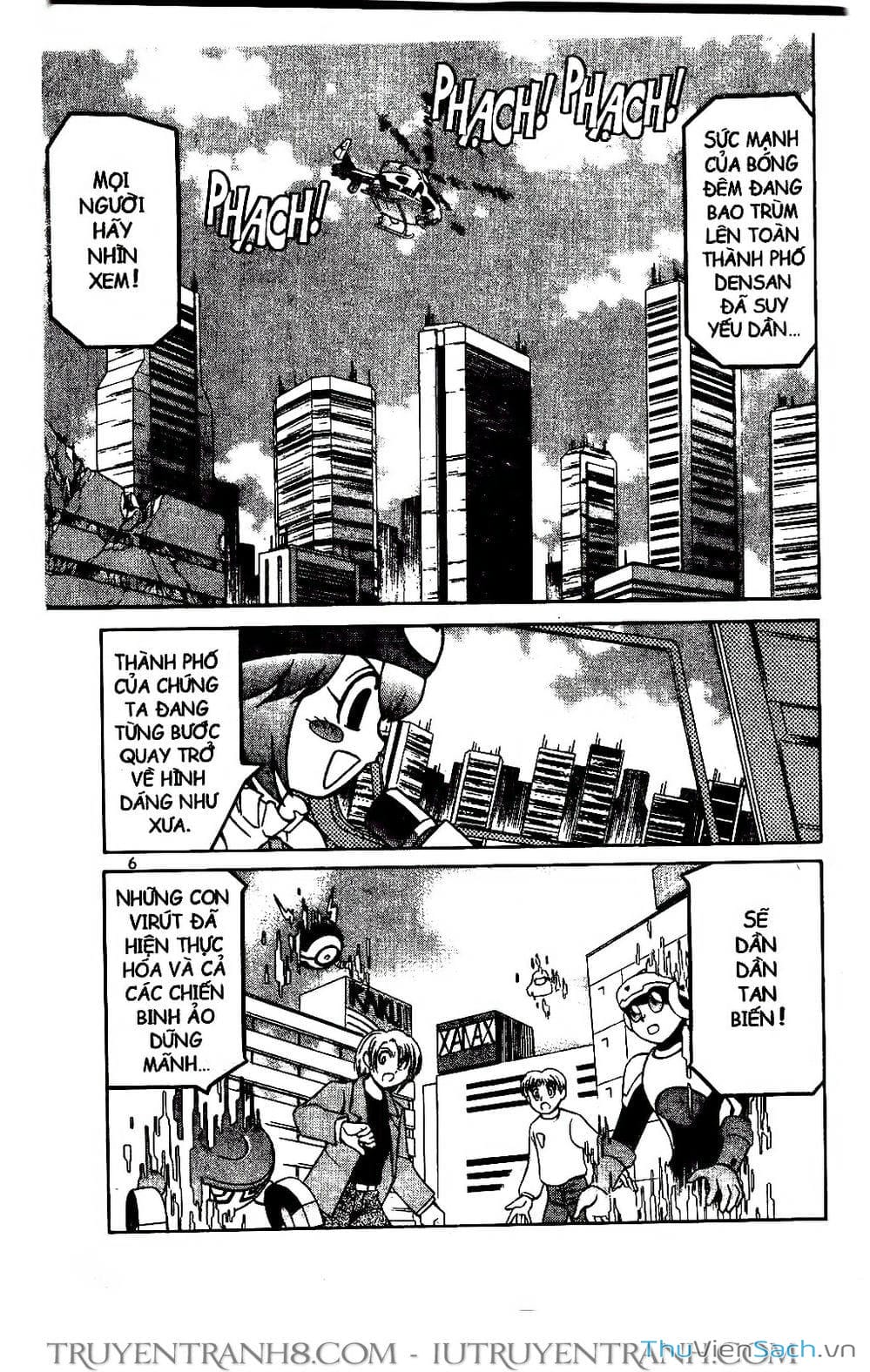 Truyện Tranh Rockman Chiến Binh Thế Giới Ảo trang 4