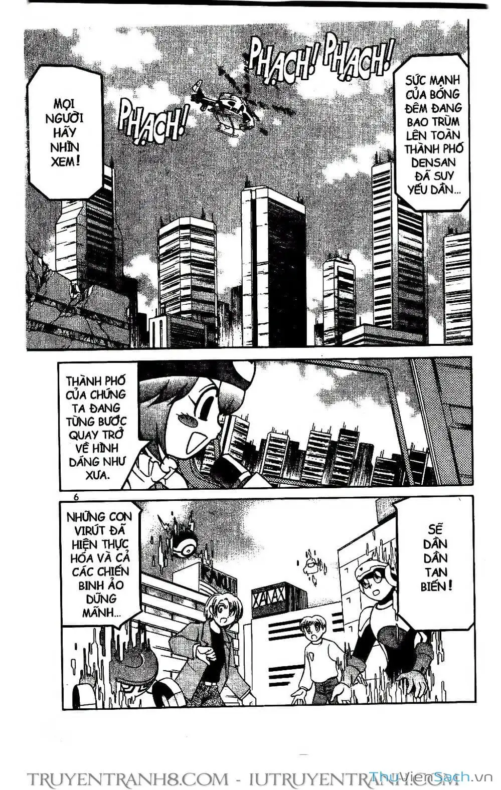 Truyện Tranh Rockman Chiến Binh Thế Giới Ảo trang 4