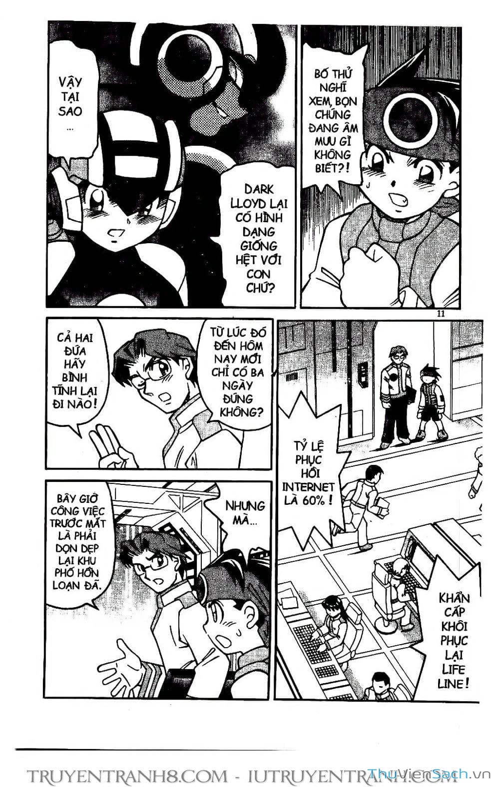 Truyện Tranh Rockman Chiến Binh Thế Giới Ảo trang 4