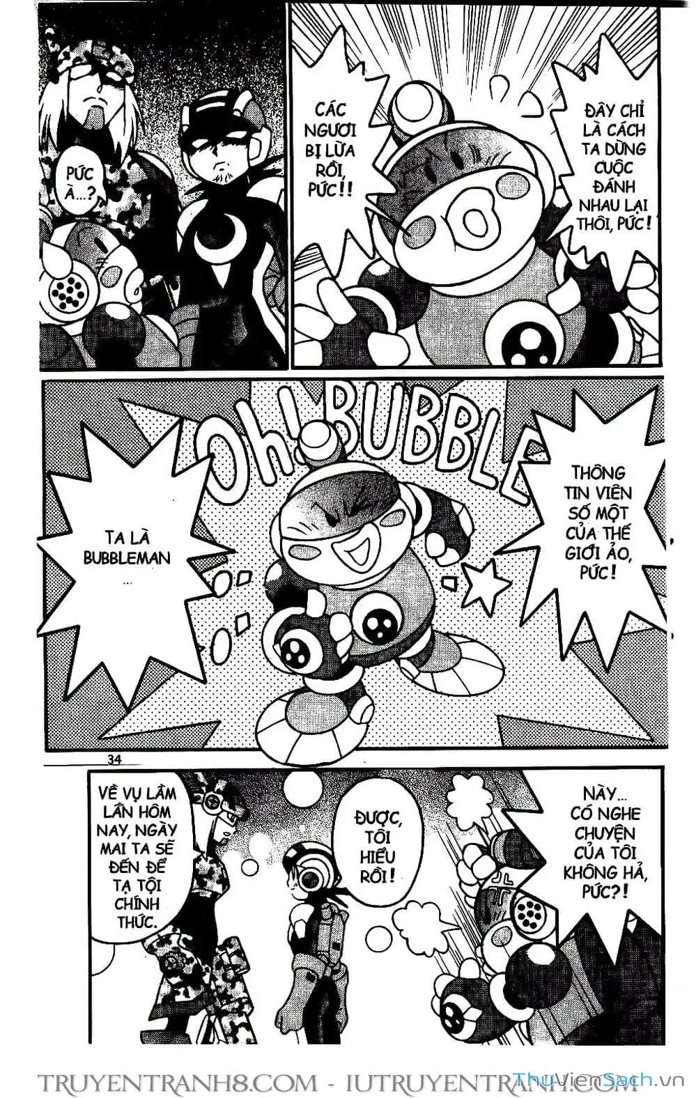 Truyện Tranh Rockman Chiến Binh Thế Giới Ảo trang 4