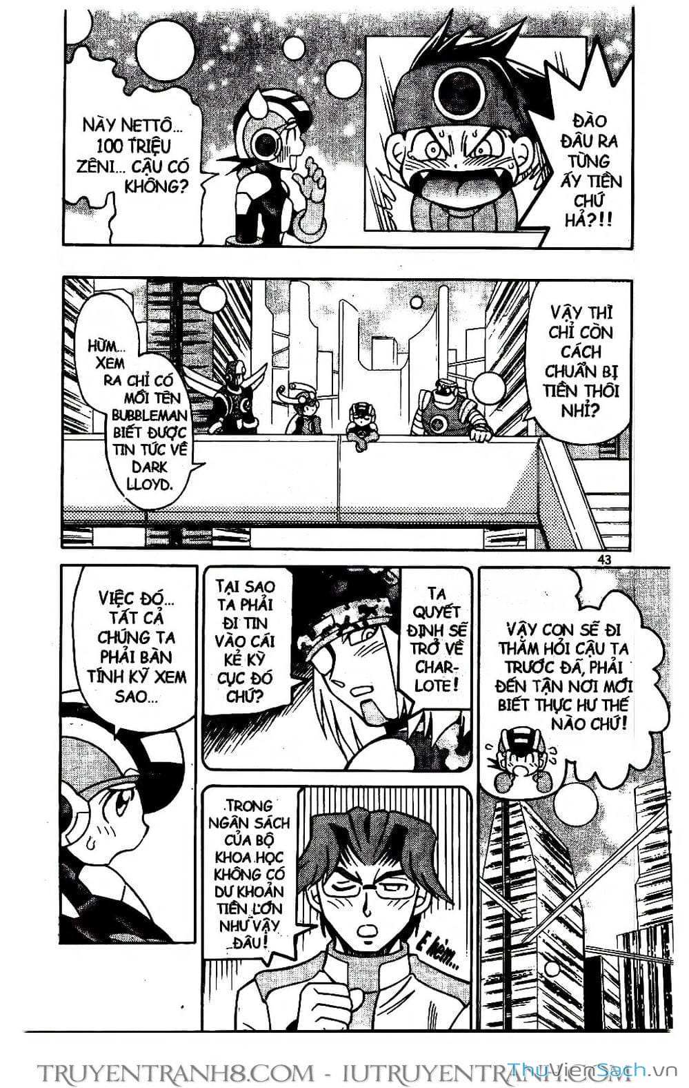 Truyện Tranh Rockman Chiến Binh Thế Giới Ảo trang 4