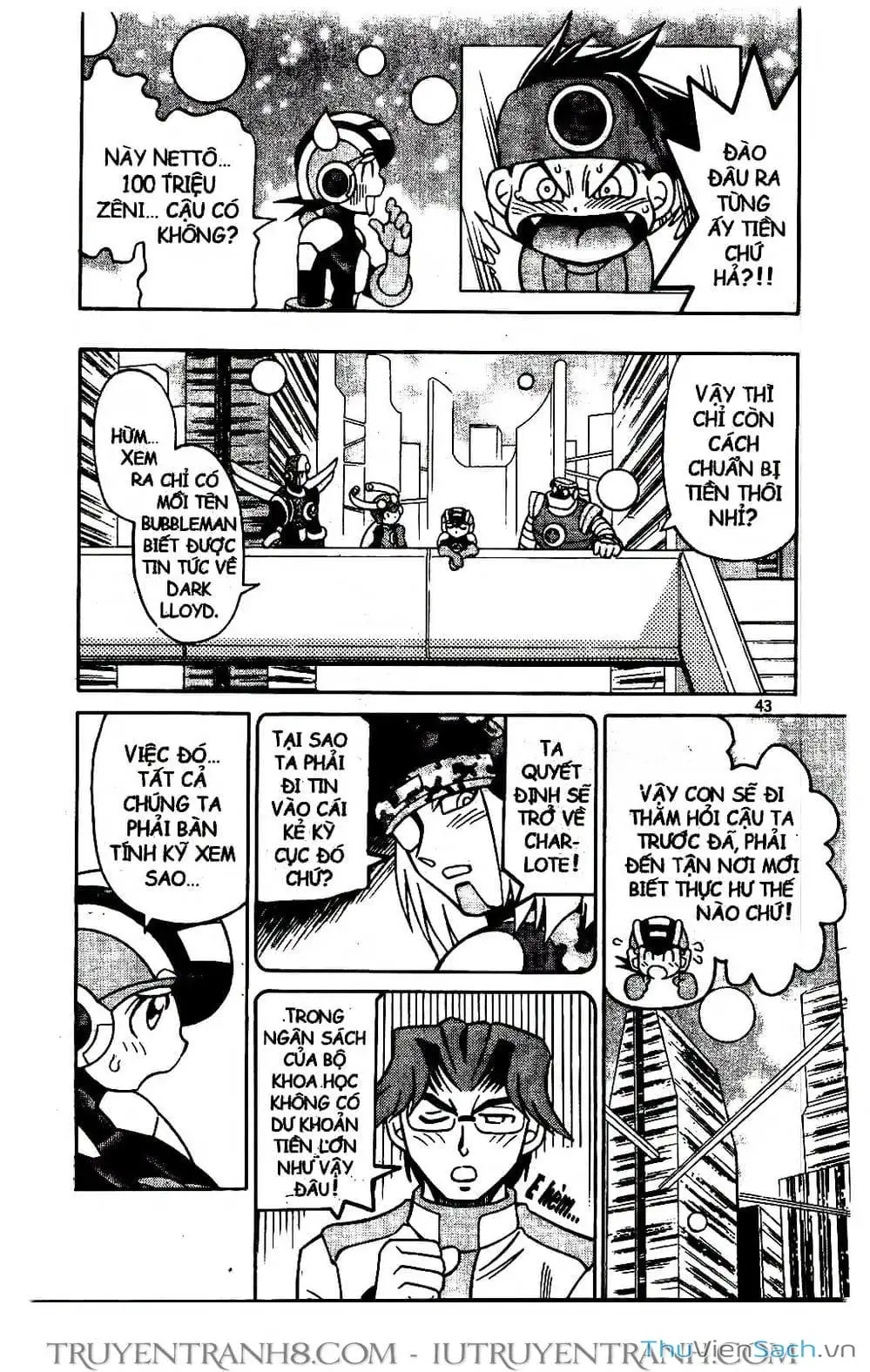 Truyện Tranh Rockman Chiến Binh Thế Giới Ảo trang 4