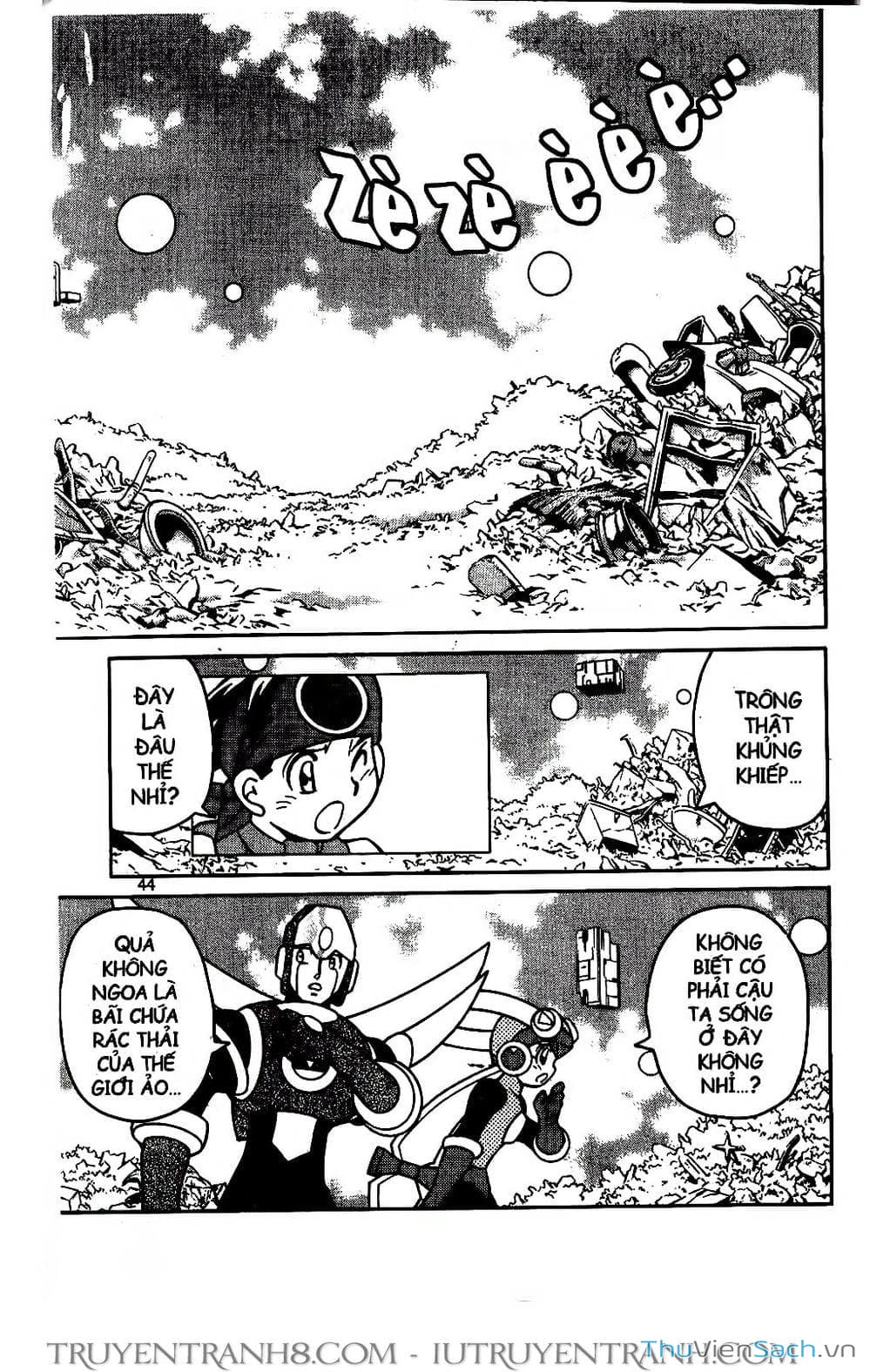 Truyện Tranh Rockman Chiến Binh Thế Giới Ảo trang 4