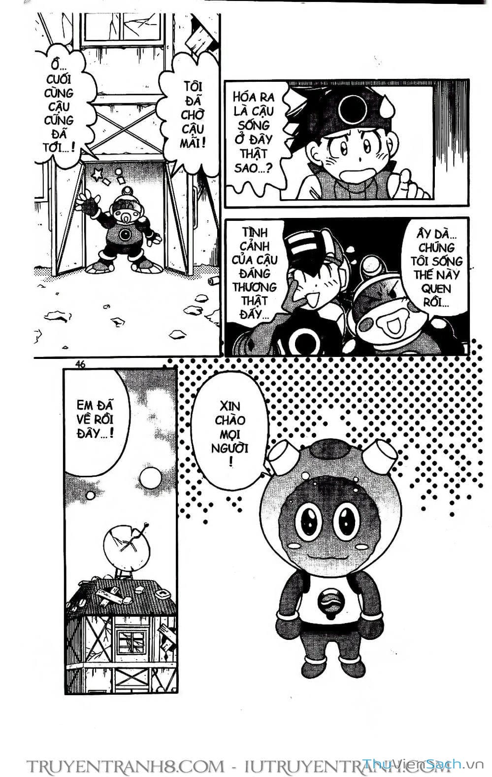 Truyện Tranh Rockman Chiến Binh Thế Giới Ảo trang 4