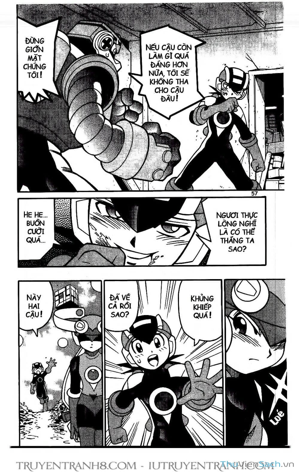 Truyện Tranh Rockman Chiến Binh Thế Giới Ảo trang 4
