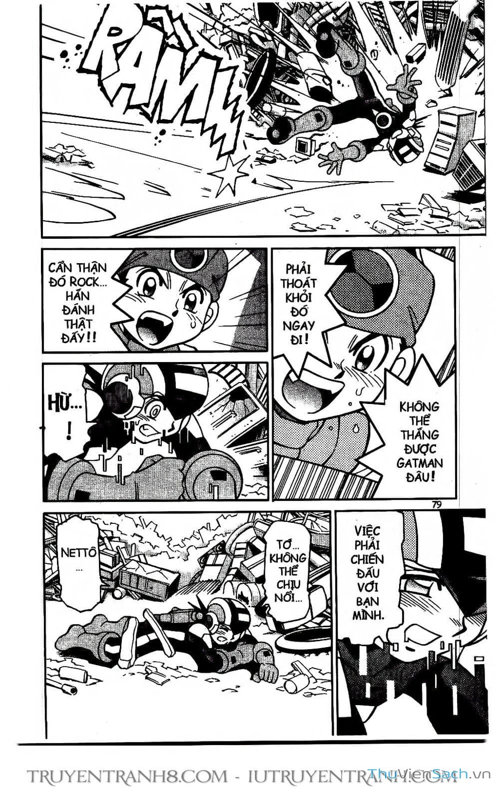 Truyện Tranh Rockman Chiến Binh Thế Giới Ảo trang 4