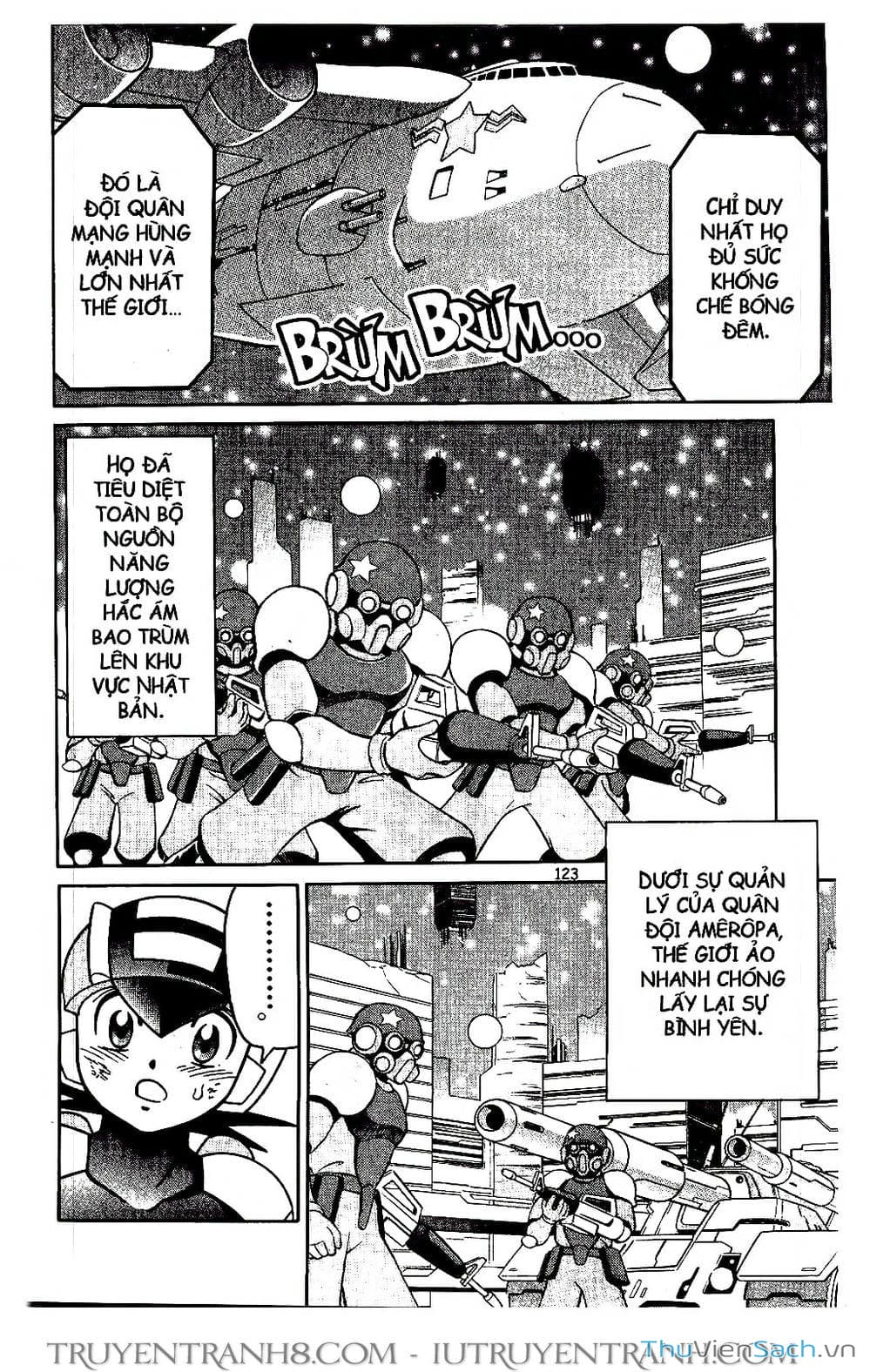 Truyện Tranh Rockman Chiến Binh Thế Giới Ảo trang 4