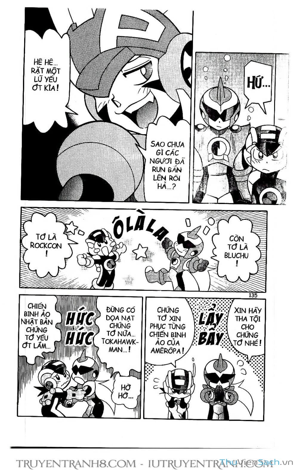 Truyện Tranh Rockman Chiến Binh Thế Giới Ảo trang 4