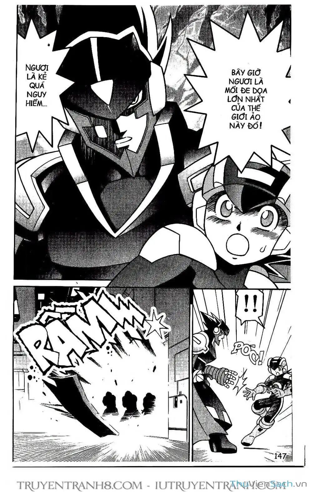 Truyện Tranh Rockman Chiến Binh Thế Giới Ảo trang 4