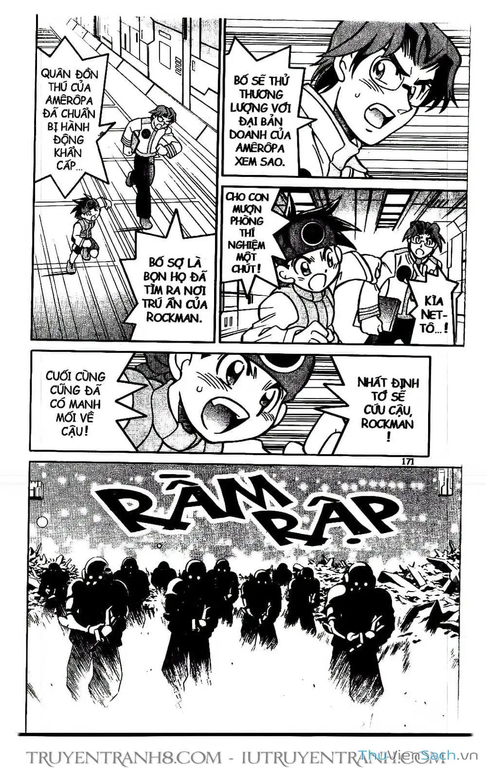 Truyện Tranh Rockman Chiến Binh Thế Giới Ảo trang 4