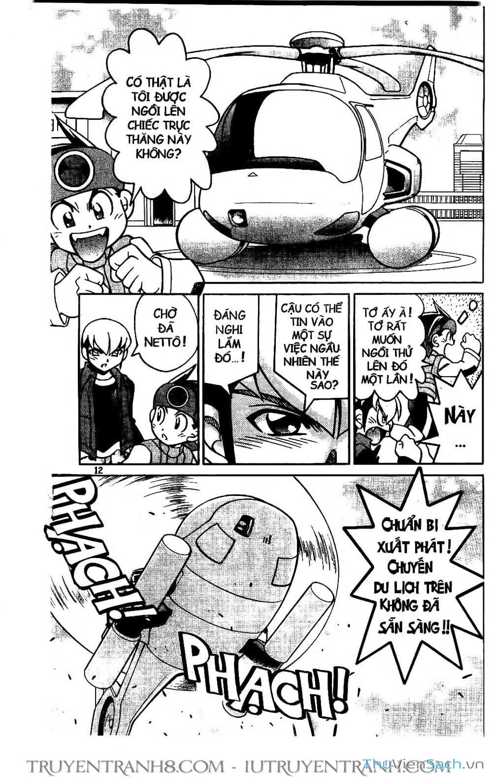 Truyện Tranh Rockman Chiến Binh Thế Giới Ảo trang 4