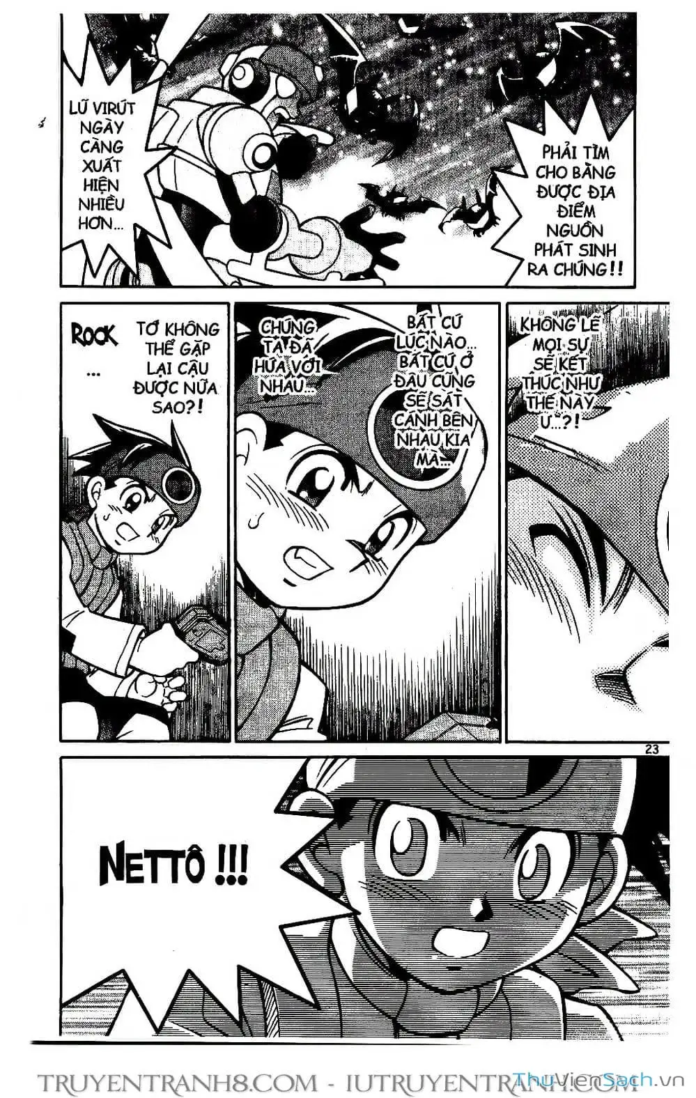 Truyện Tranh Rockman Chiến Binh Thế Giới Ảo trang 4