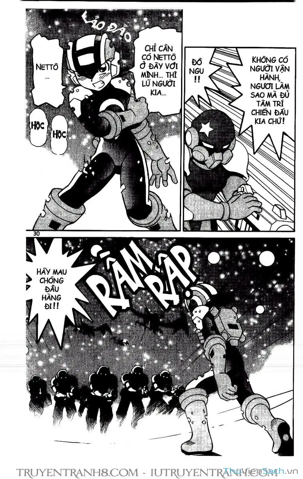 Truyện Tranh Rockman Chiến Binh Thế Giới Ảo trang 4