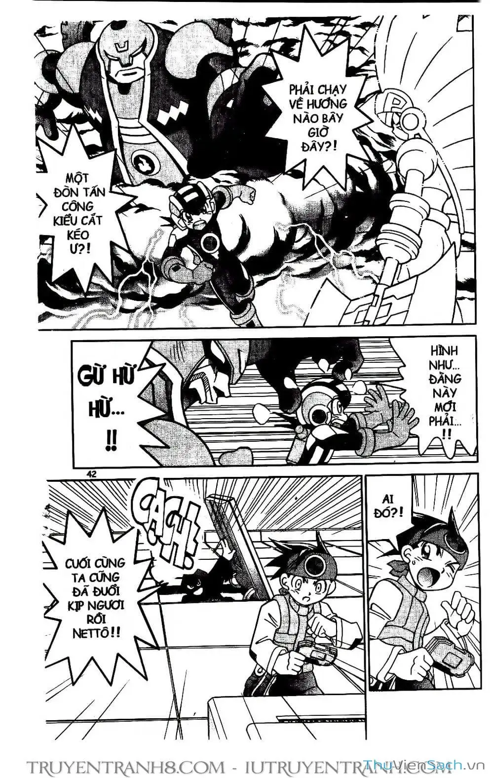 Truyện Tranh Rockman Chiến Binh Thế Giới Ảo trang 4