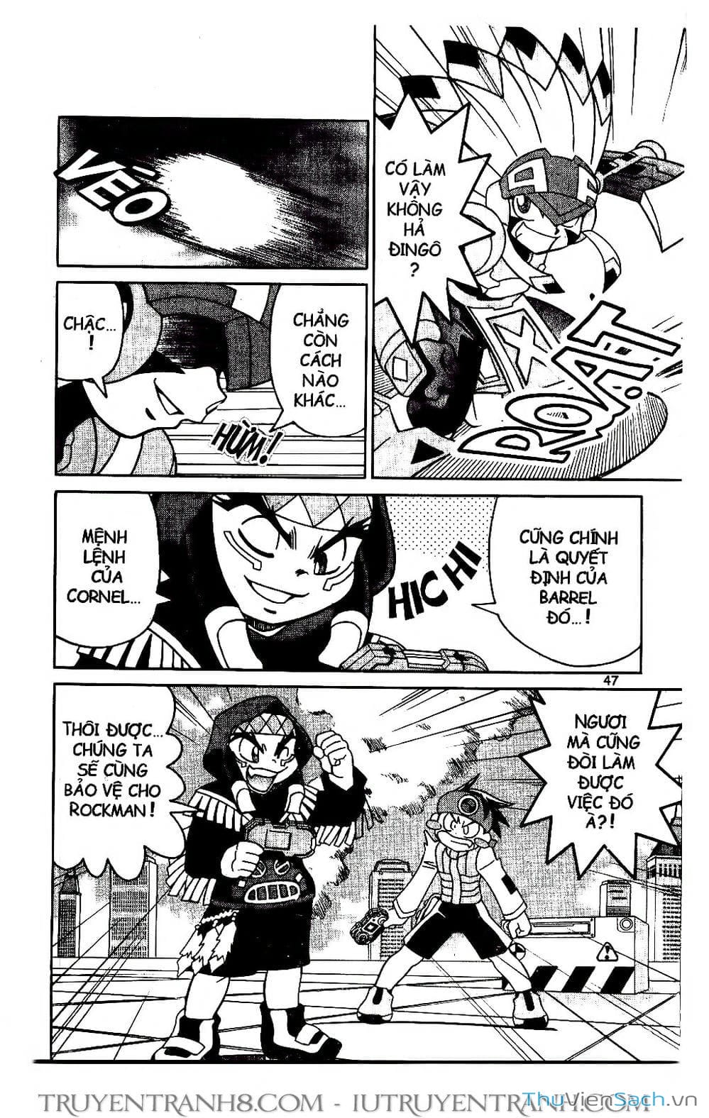 Truyện Tranh Rockman Chiến Binh Thế Giới Ảo trang 4