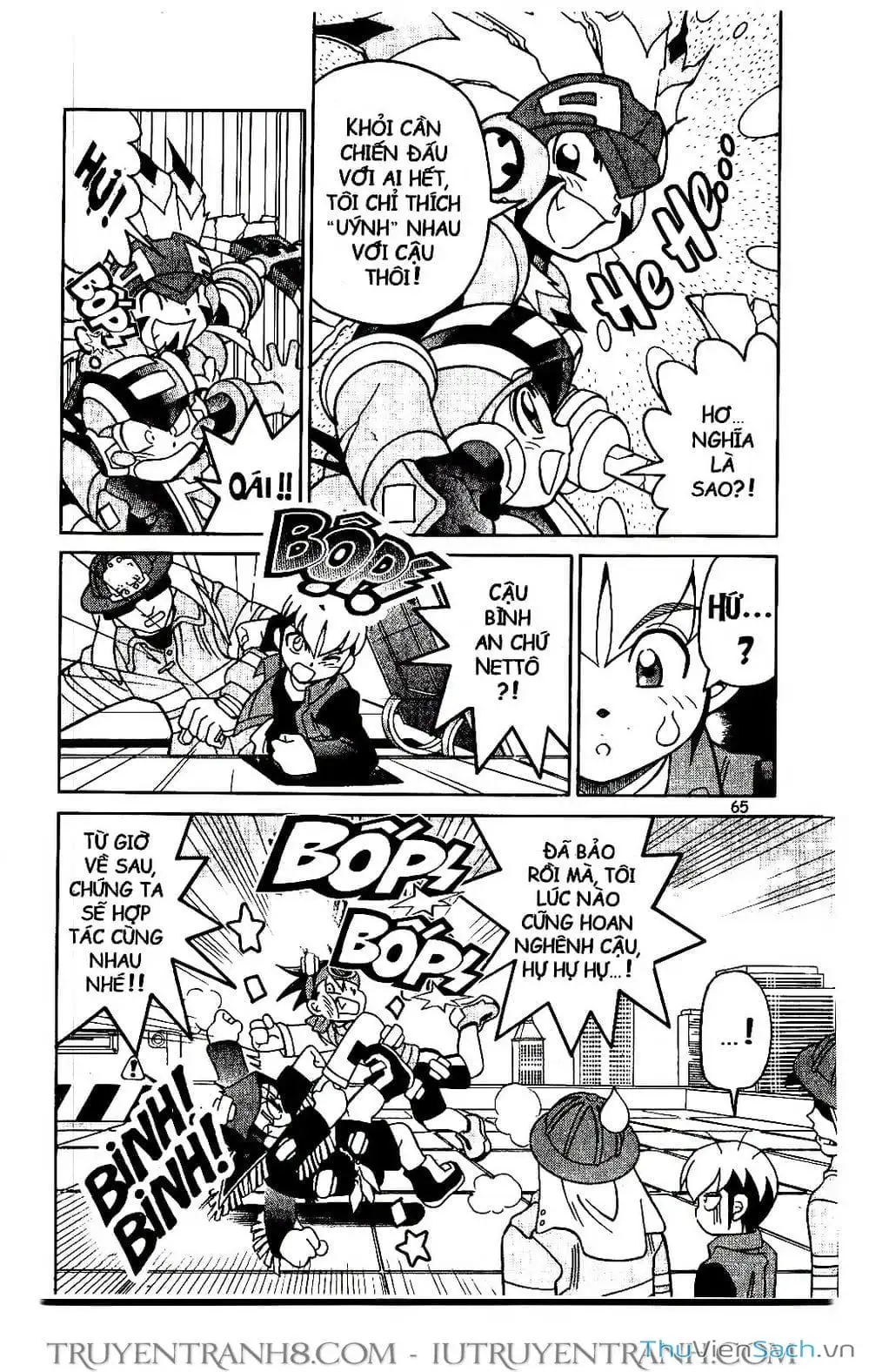 Truyện Tranh Rockman Chiến Binh Thế Giới Ảo trang 4