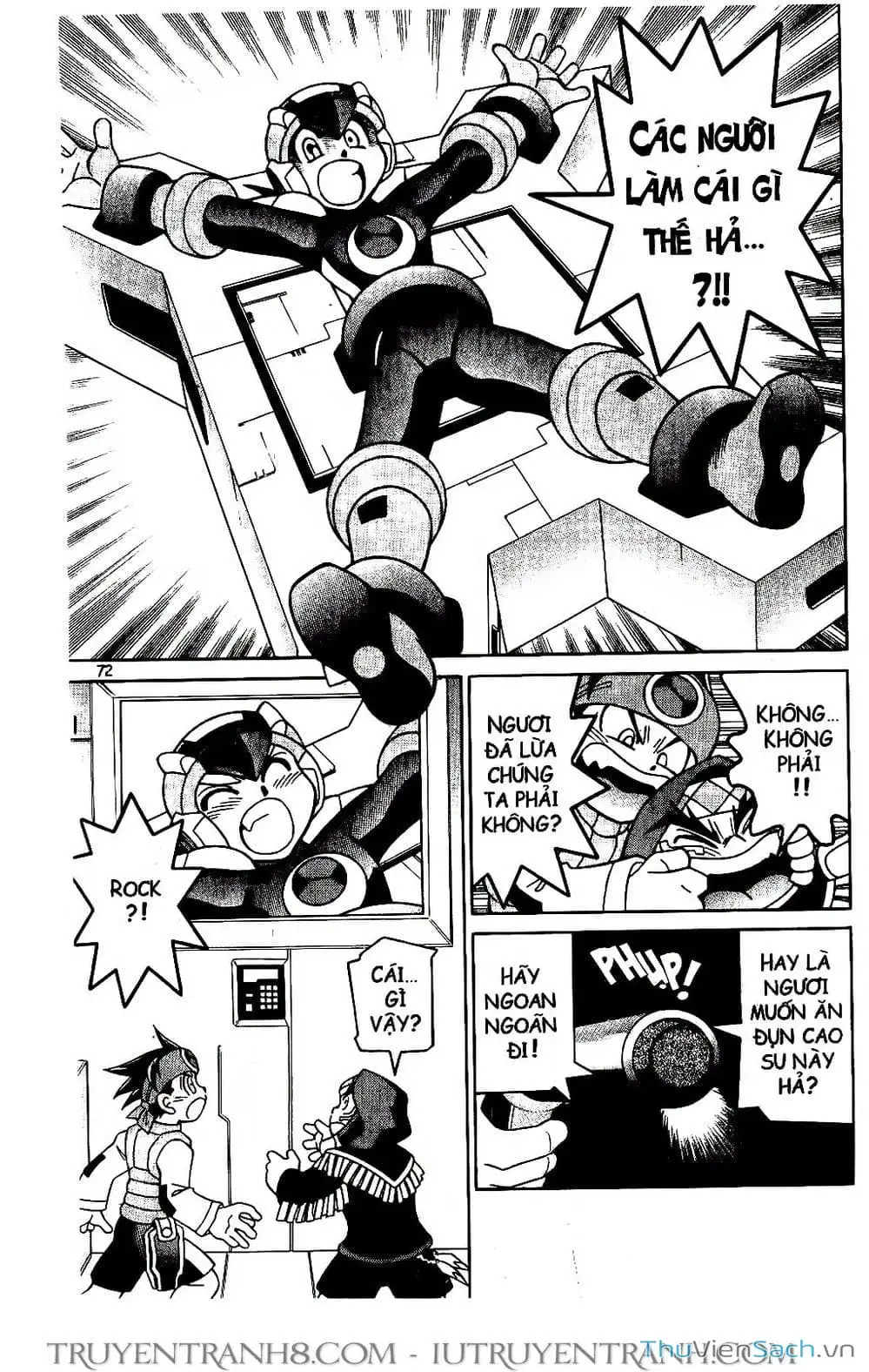 Truyện Tranh Rockman Chiến Binh Thế Giới Ảo trang 4