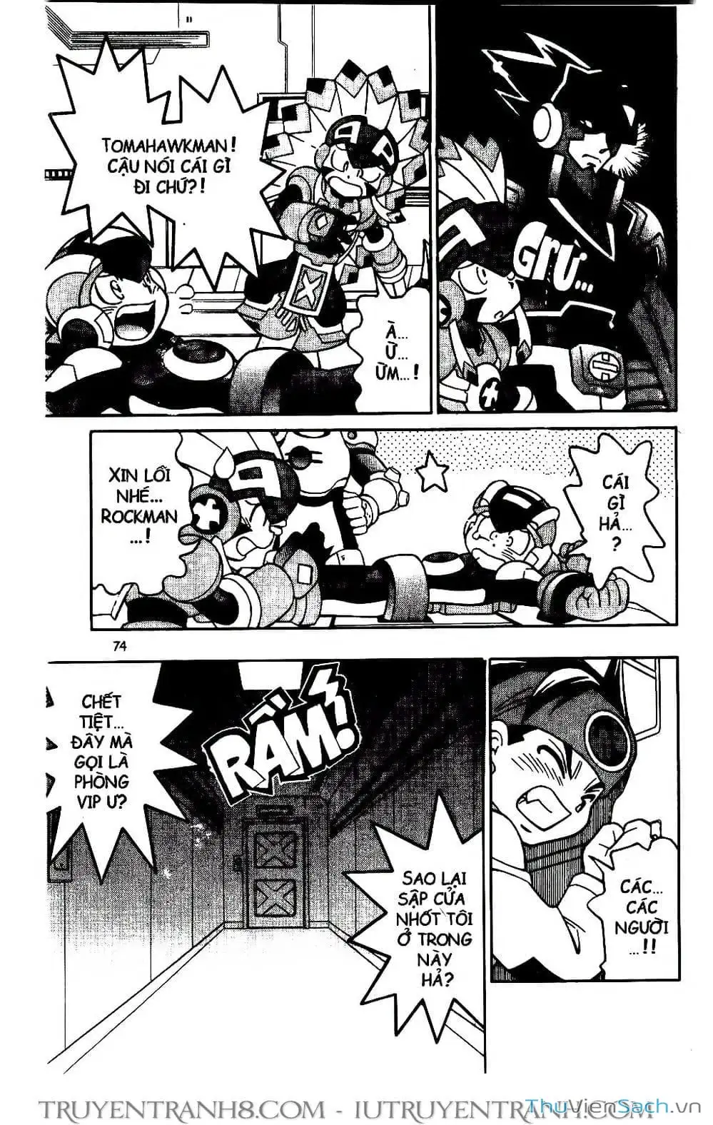 Truyện Tranh Rockman Chiến Binh Thế Giới Ảo trang 4